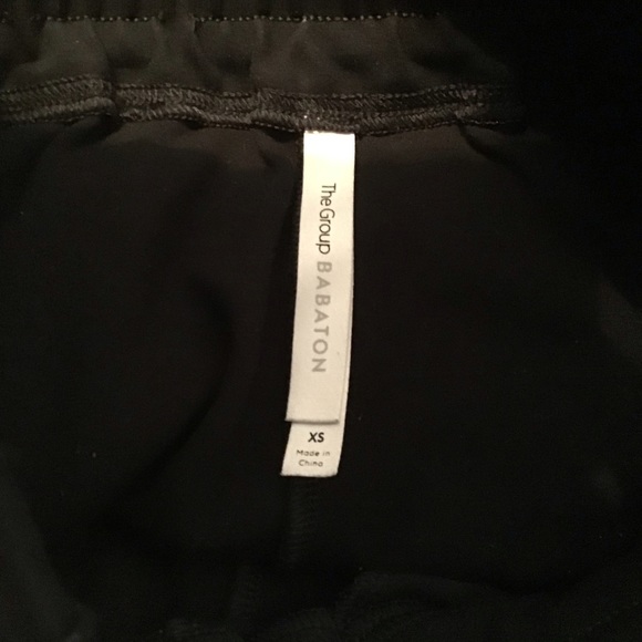 Aritzia The Group Babaton Wide Leg Crop Pant Black - Picture 6 of 6